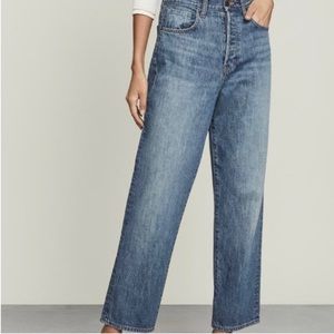 Veronica Beard Blake classic straight high rise jeans